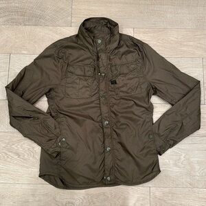 G-Star Olive Green Button-Up Jacket